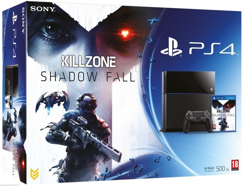 PS4 Bundle mit Killzone, 2. Controller und Kamera