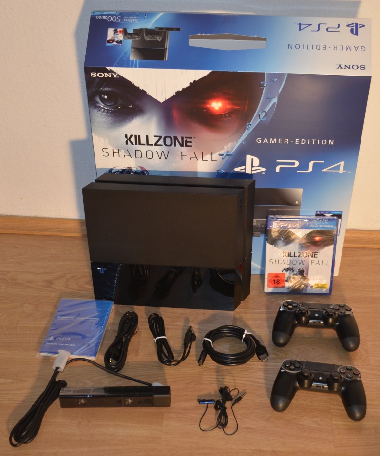 PlayStation 4 Bundle mit Killzone: Shadow Fall , Kamera und 2 Controllern