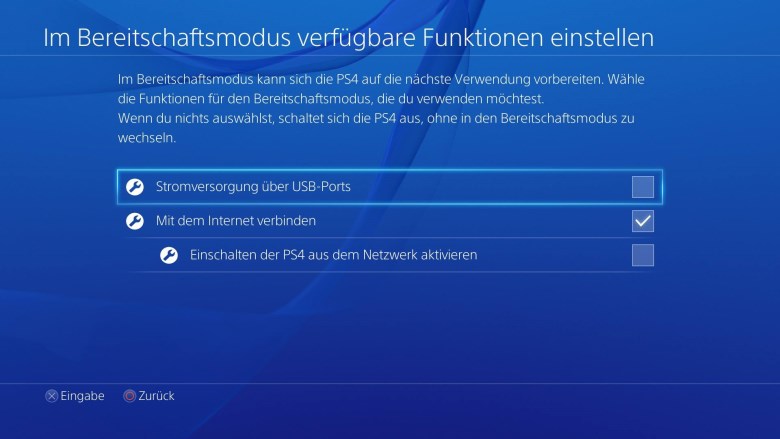 Stromverbrauch der PS4