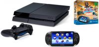 PlayStation 4 - Konsole inkl. PlayStation Vita Wi-Fi und PS Vita Mega Pack 1 ab sofort erhÃ¤ltlich
